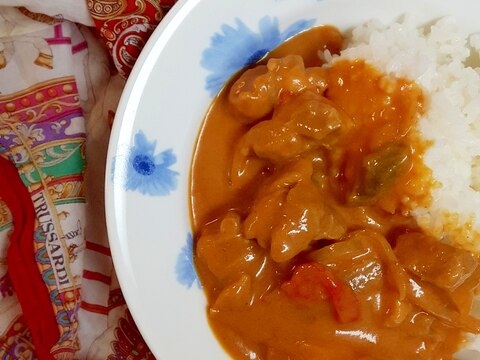 簡単！ココナツミルクの南国チキンカレー♪